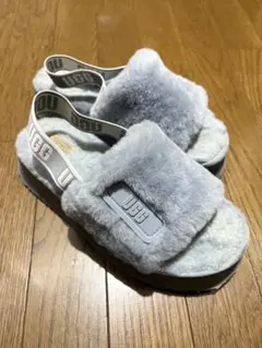 UGG 厚底サンダル 25cm ディスコスライド