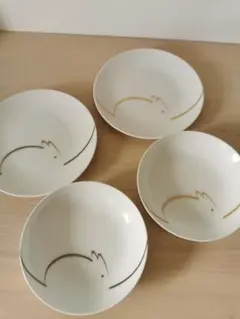 大倉陶園 大皿25cm 6枚セット 大倉陶園 桜シリーズ 碗皿 1C／A682 6客アソートセット 絵変り