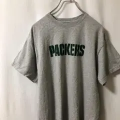 N-4982 NFL アメリカ古着 パッカーズ アメフト Tシャツ Lのサムネイル