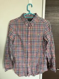 Ralph Lauren チェック柄 長袖シャツ L(14-16) 160/80