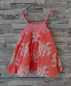 70㎝ ベビーギャップ ワンピース チュニック オレンジピンク