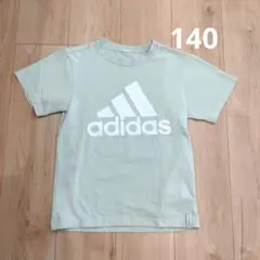 adidas キッズ Tシャツ 140cm ライトグリーンのサムネイル