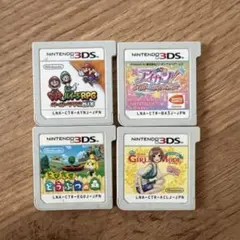 ニンテンドー3DS ソフト 4本セット