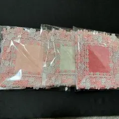 近沢レースタオルハンカチ ミッフィー 3色set