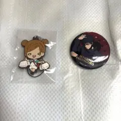 呪術廻戦 アクリルキーホルダーと缶バッジセット