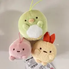 すみっコぐらし プライズ ばんざいゴムひも付きマスコット2 ぬいぐるみ