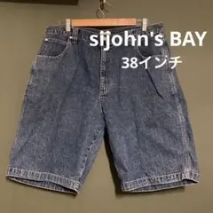 古着デニム、ジーンズ ハーフパンツ XL(38インチ)相当