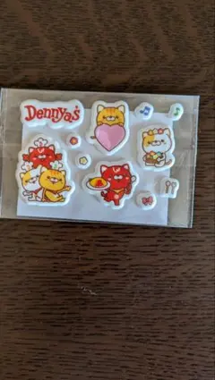 Denny's キャラクターシールセット 6枚入り