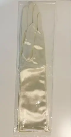 THE TREAT DRESSING アイボリー ロンググローブ