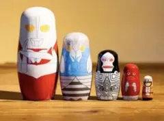 ニコアンド ウルトラマンシリーズ コラボ マトリョーシカ - メルカリ
