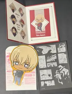 名探偵コナン　安室透　ステッカー　ポストカード