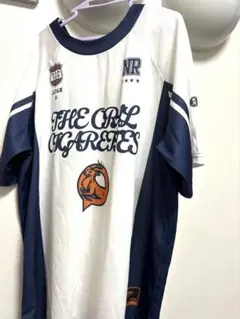 THE ORAL CIGARETTES Tシャツ ホワイト/ネイビー Lサイズ