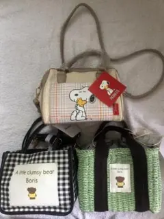 Snoopy スヌーピー 迷彩柄 ショルダーバッグ - メルカリ