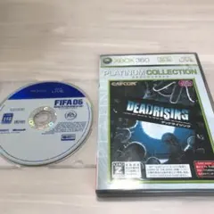 XBOX360 デッドライジング、FIFA06、2本セット