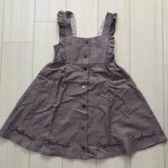 エニィファム　anyfam 130 フリルジャンパースカート