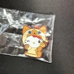 モンハン×サンリオキャラクターズ　カプセルラバーマスコット　アイルー×キティ