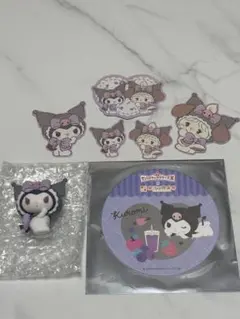 mikko サンリオ ステッカー＆マスコット、果琳コースター クロミセット