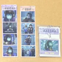 ミルキーサブウェイ　連結キーホルダー　マキナ　プリ風シール　カート　マキナ