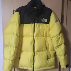 THE NORTH FACE ダウンジャケット イエロー/ブラック