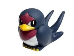 【スバメ】指人形 ソフビ 人形 BANDAI 2003年 ポケモンキッズ