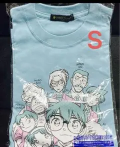【ブルー　Ｓ】名探偵コナン　 ２４時間テレビ２０２６年　チャリティTシャツ　水色