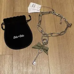 新品　Ciaopanic チャオパニック　me＋meリボンキーチェーンネックレス