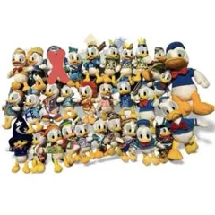 ドナルドダック ぬいぐるみバッジ ランド30th、35thなど　バラ売りも可