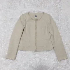 ミッシェルクラン　セットアップ　ツイード　フォーマル　セレモニー ママスーツ