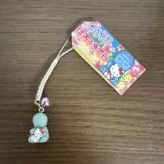 ハローキティ 奈良　大仏　ご当地キティ　サンリオ　根付け　レトロ