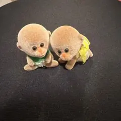 希少廃盤シルバニアファミリー　サルの赤ちゃん　2体セット