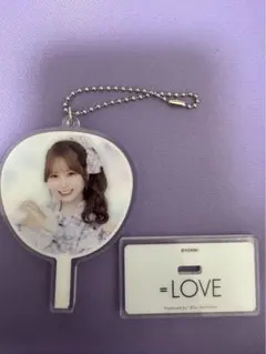 ＝LOVE イコラブ　大場花菜　ミニくじ　魔法少女　うちわ 匿名配送