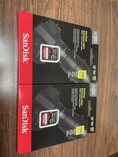 2点セットSanDisk Extreme PRO 128GB UHS-I V30