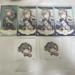 叶　チェキ風カード　ステッカー