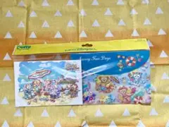 値下げ中　ダッフィーフレンズ　サニーファンデイズ　ポストカードクリアホルダー付
