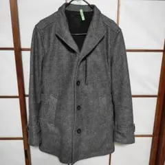 クリーニング済　ニコルクラブフォーメン　サイズ48　L相当　　ハーフコート