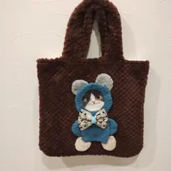 コヤンイサムチョンパイナップルボア生地 ト–トバッグジョ–ズ君着ぐるみ