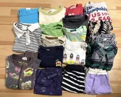 【有名ブランド多数‼️】爆安‼️子供服まとめ売り100〜120 全身コーデ 計18点