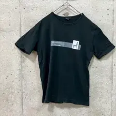 コムサイズム グラフィックTシャツ ブラック Fピクトグラム 半袖　プリントTのサムネイル