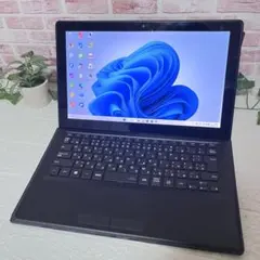 ★中古タッチパネル SSD128GB メモリ8GB★VKT12S-3 PC126