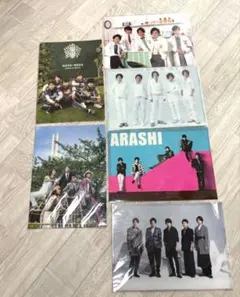 【新品未開封】嵐　クリアファイル　6点　ツアーグッズ