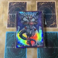遊戯王　混沌魔龍カオスルーラー　スリーブ　100枚　未開封