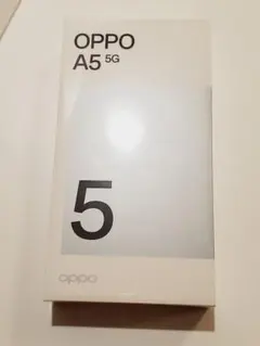 新品未開封 OPPO A5 5G シュリンク付き ホワイト SIMフリー