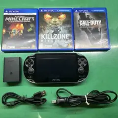 PS Vita本体 + ゲームソフト3本セット