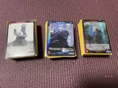 n*2様 ゴジラカードゲーム デッキ 3個 まとめ売り 引退