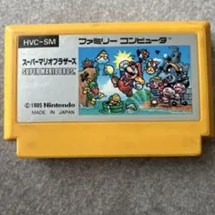 【動作確認済】スーパーマリオブラザーズ HVC-SM ファミコンソフト