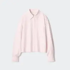 UNIQLO＊JW ANDERSON オックスフォードシャツ ストライプ ピンク