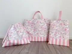 ゆめかわ♡ユニコーン レッスンバッグ 上履き入れ 着替え袋 女の子