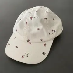 専用ページ　新品未使用 H&M キッズ キャップ 花柄 ホワイト