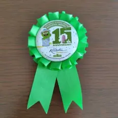 15th ANNIVERSARY キャラクターピンバッジ