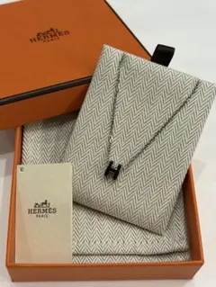 新品　HERMES エルメス　ミニポップHネックレス　黒×シルバーのサムネイル